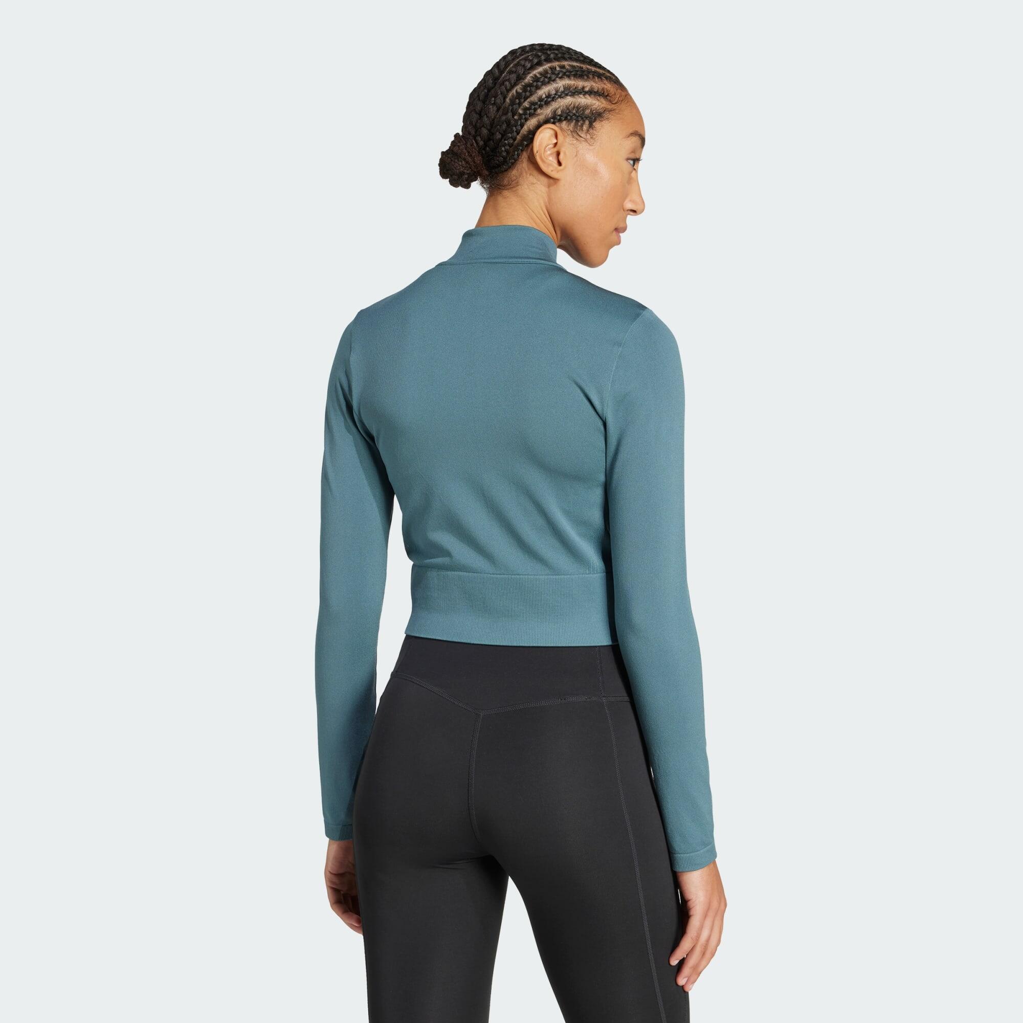 Bluza Workout Essentials Full-Zip Knit 3/5