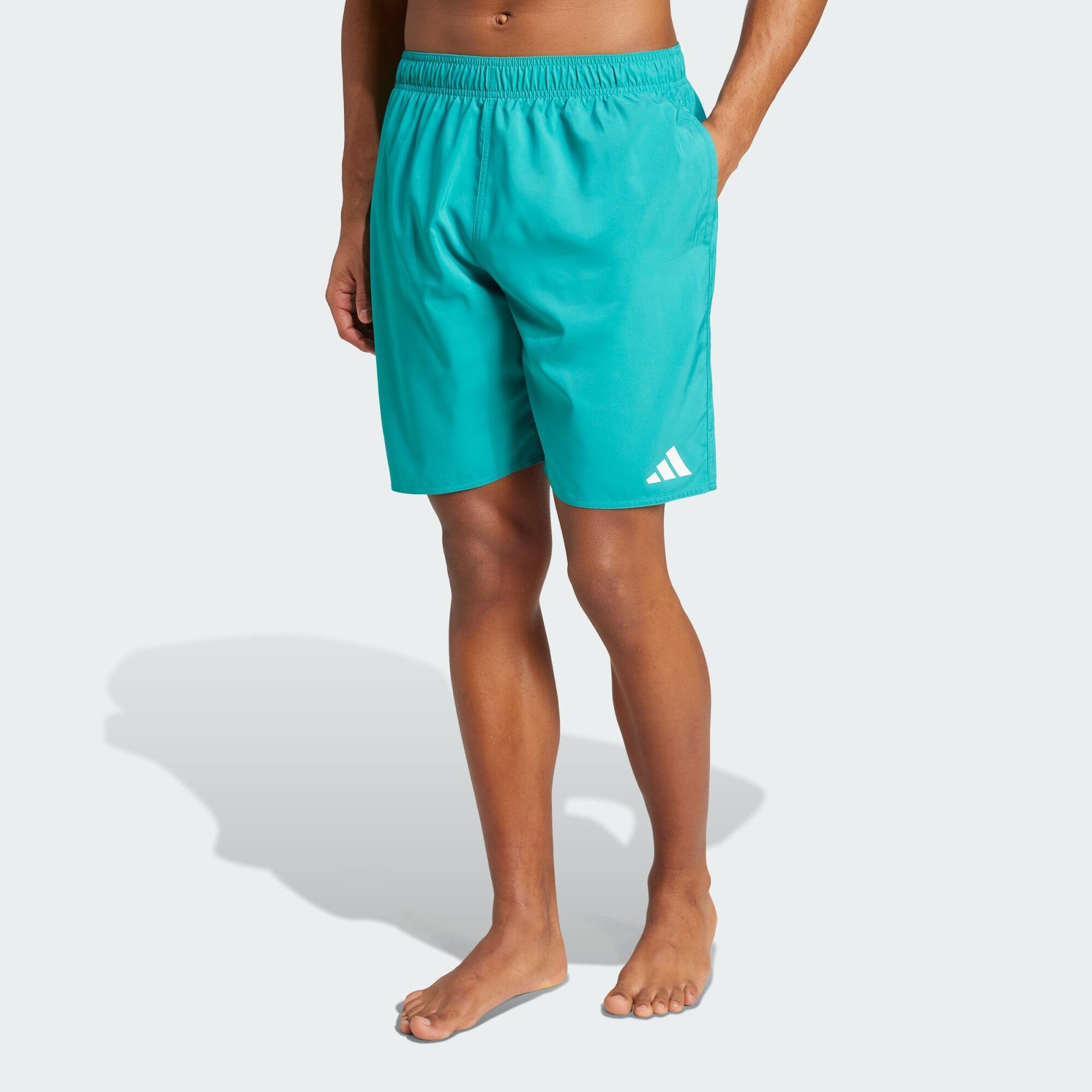 Adidas - Short De Bain 8 pouces - Bas De Maillot De Bain - Blanc|bleu - 36 Xs - Decathlon