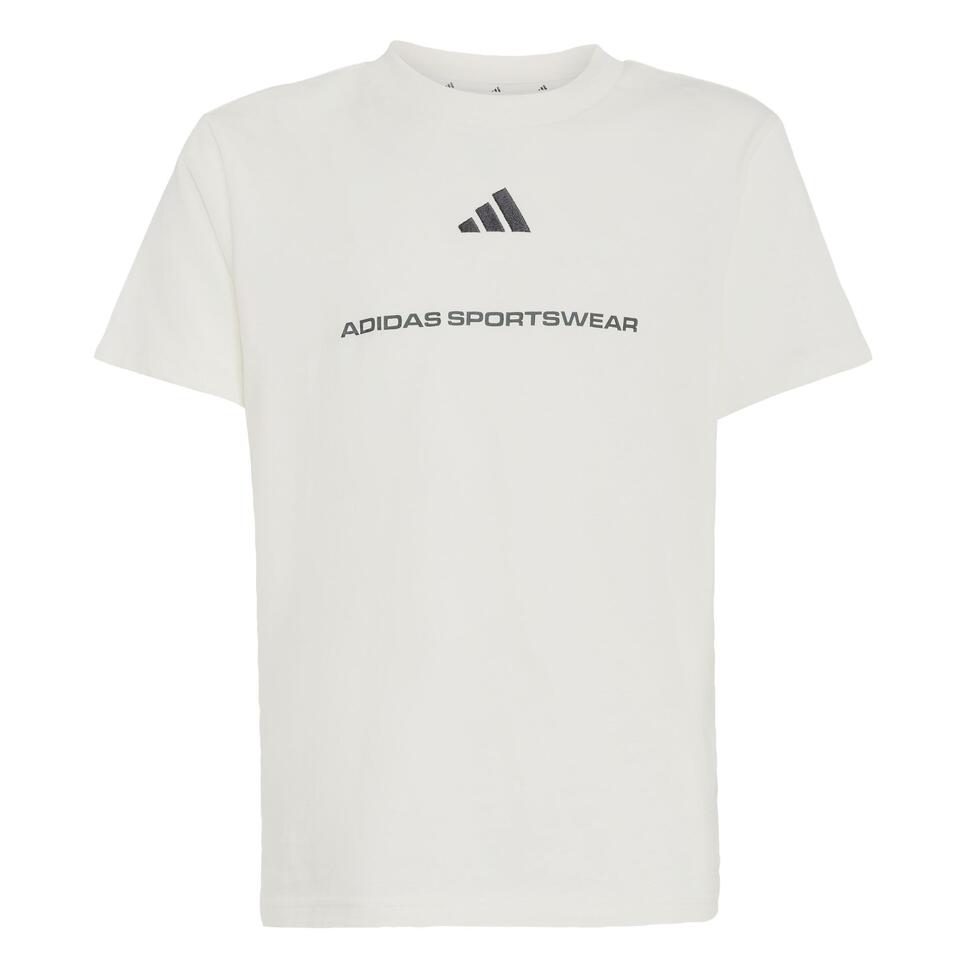 Koszulka adidas Boys Slogan Single Jersey Kids