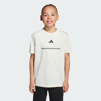 adidas Slogan Single Jersey T-shirt