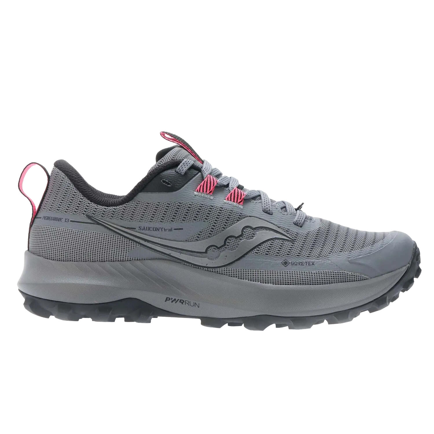 Womens/Ladies Peregrine 13 GORETEX Trainers (Grey) 3/4