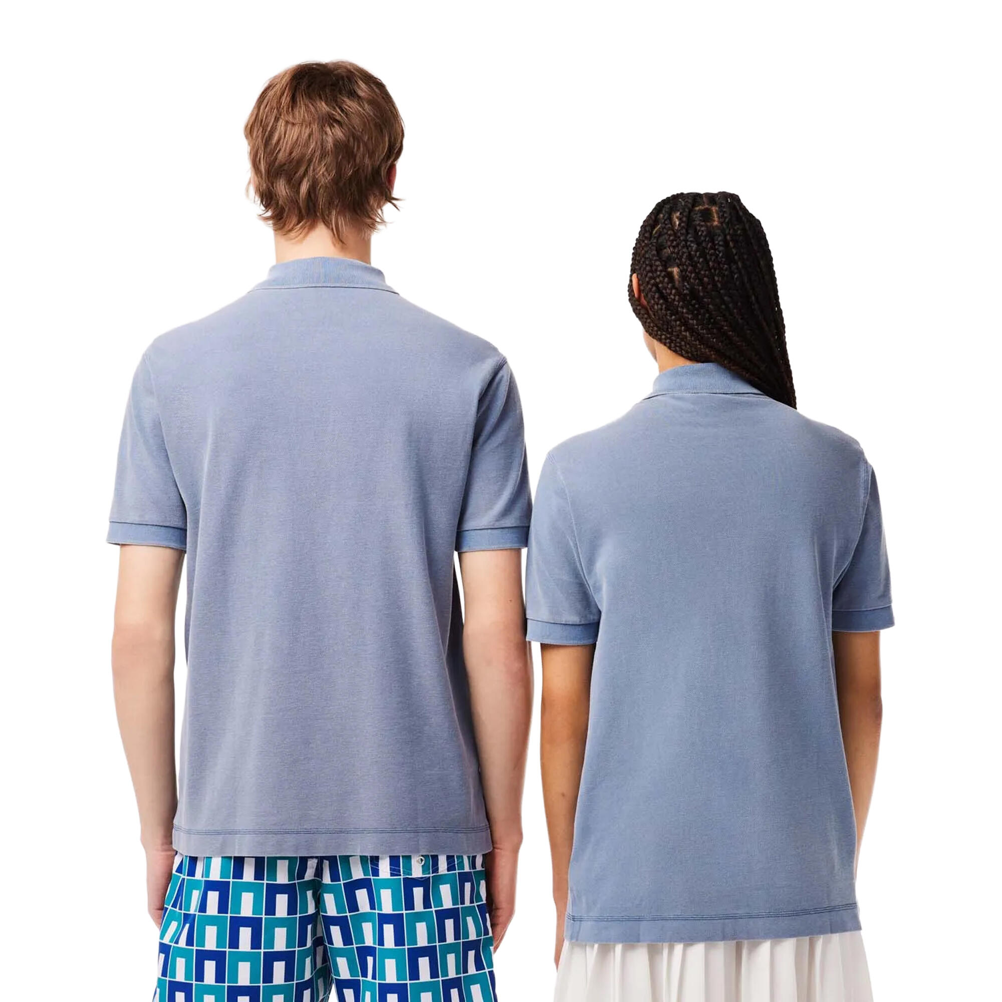 Unisex Adult Dyed Classic Polo Shirt (Stone) 2/3