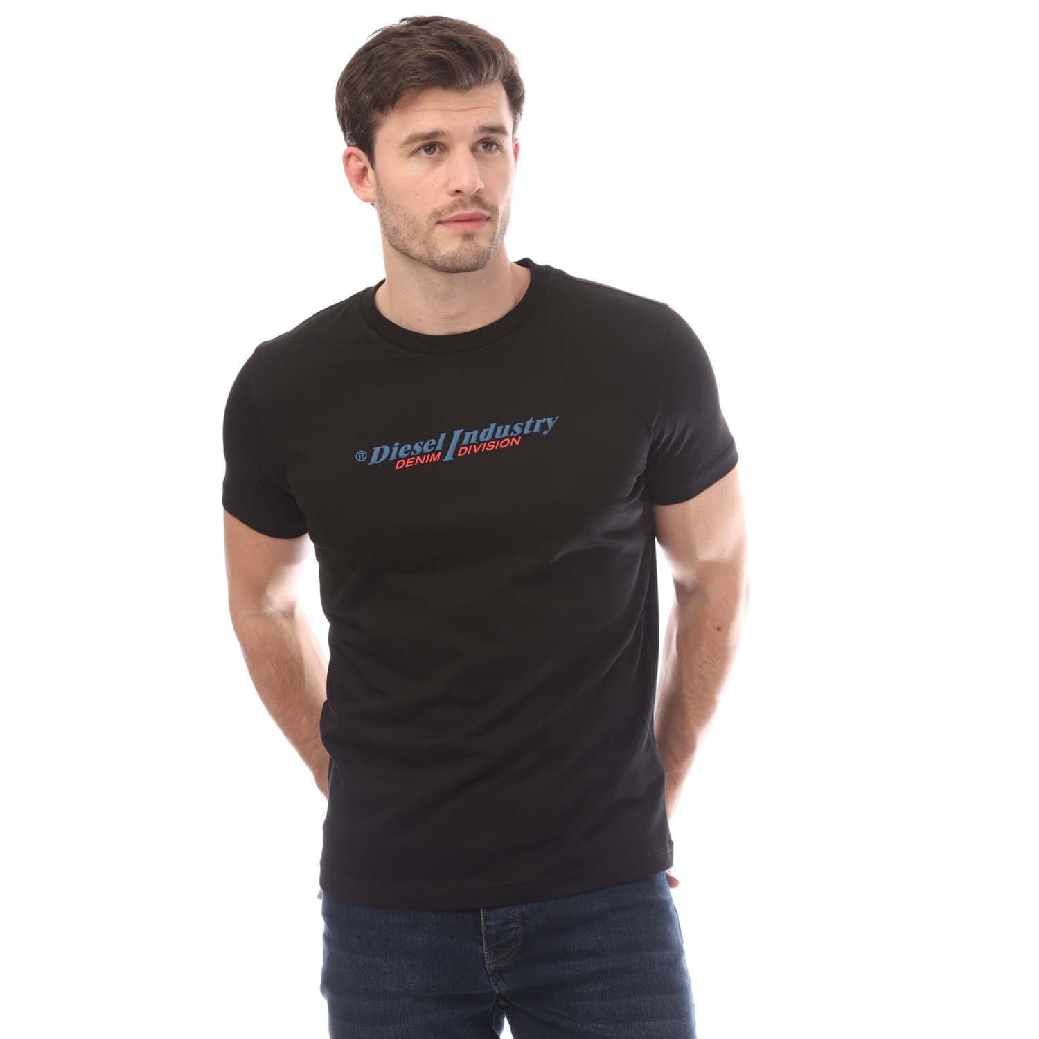 DIESEL Mens T Diegor Slim TShirt (Black)