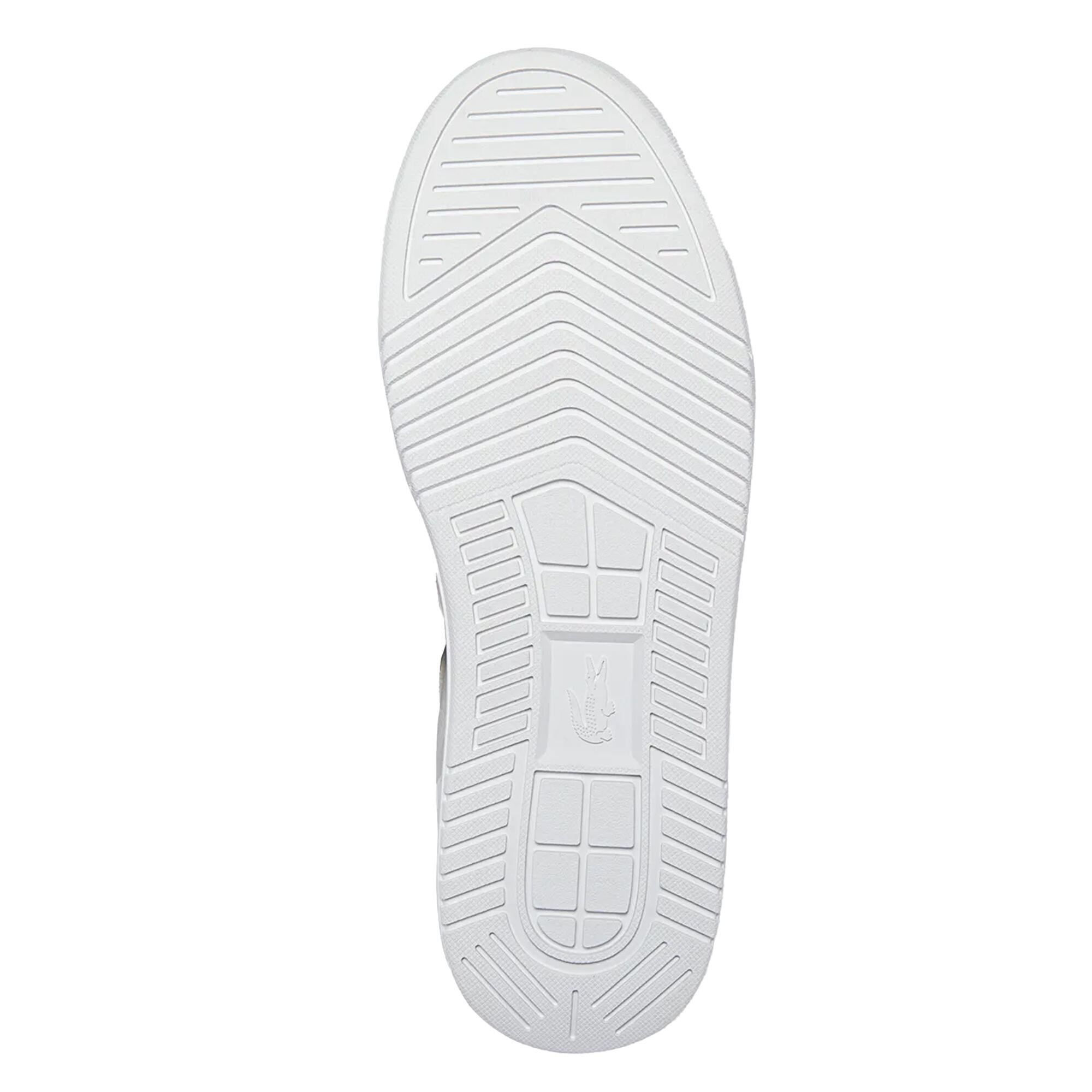 Zapatillas Deportivas de Cuero L001 para Hombre Blanco 4/4