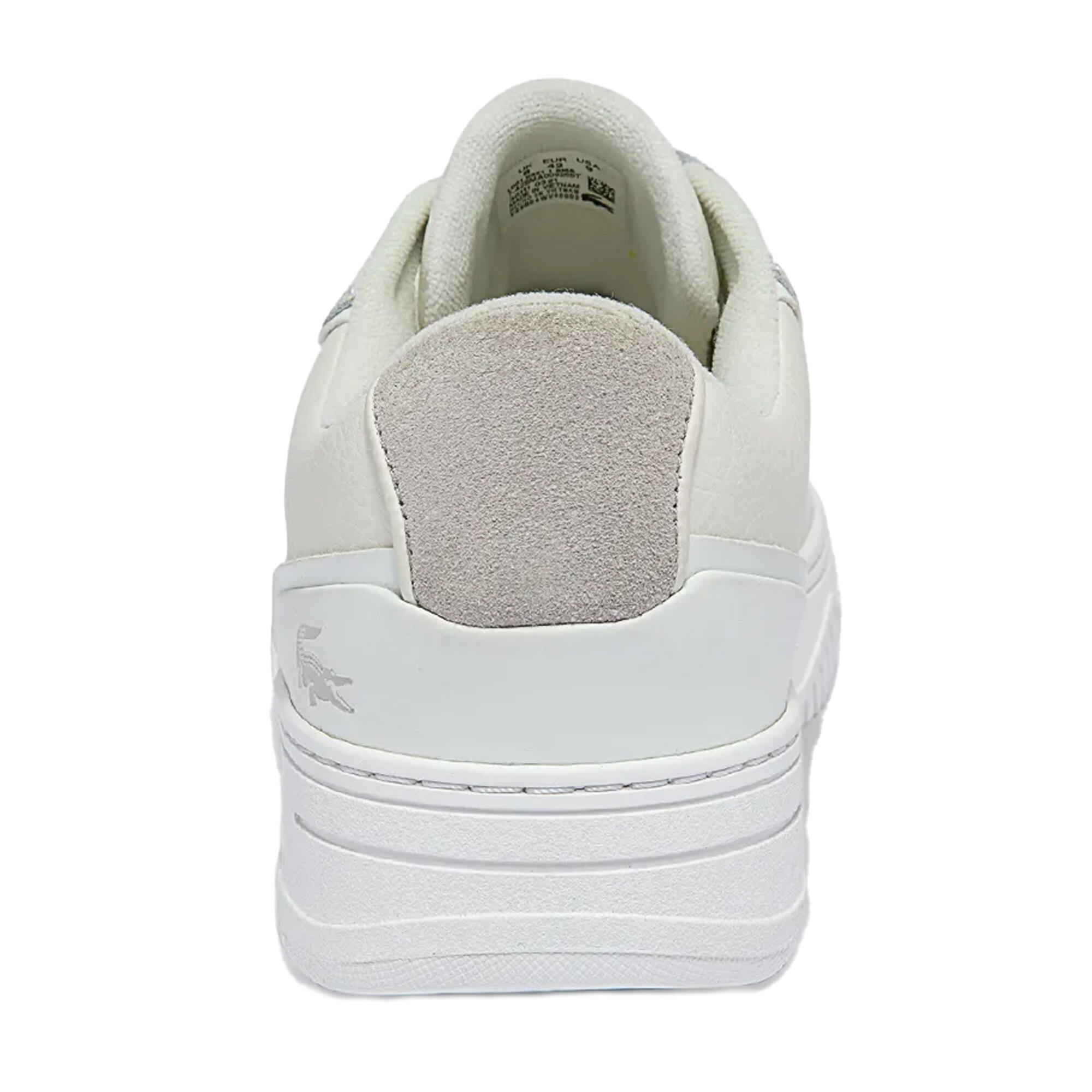 Zapatillas Deportivas de Cuero L001 para Hombre Blanco 2/4