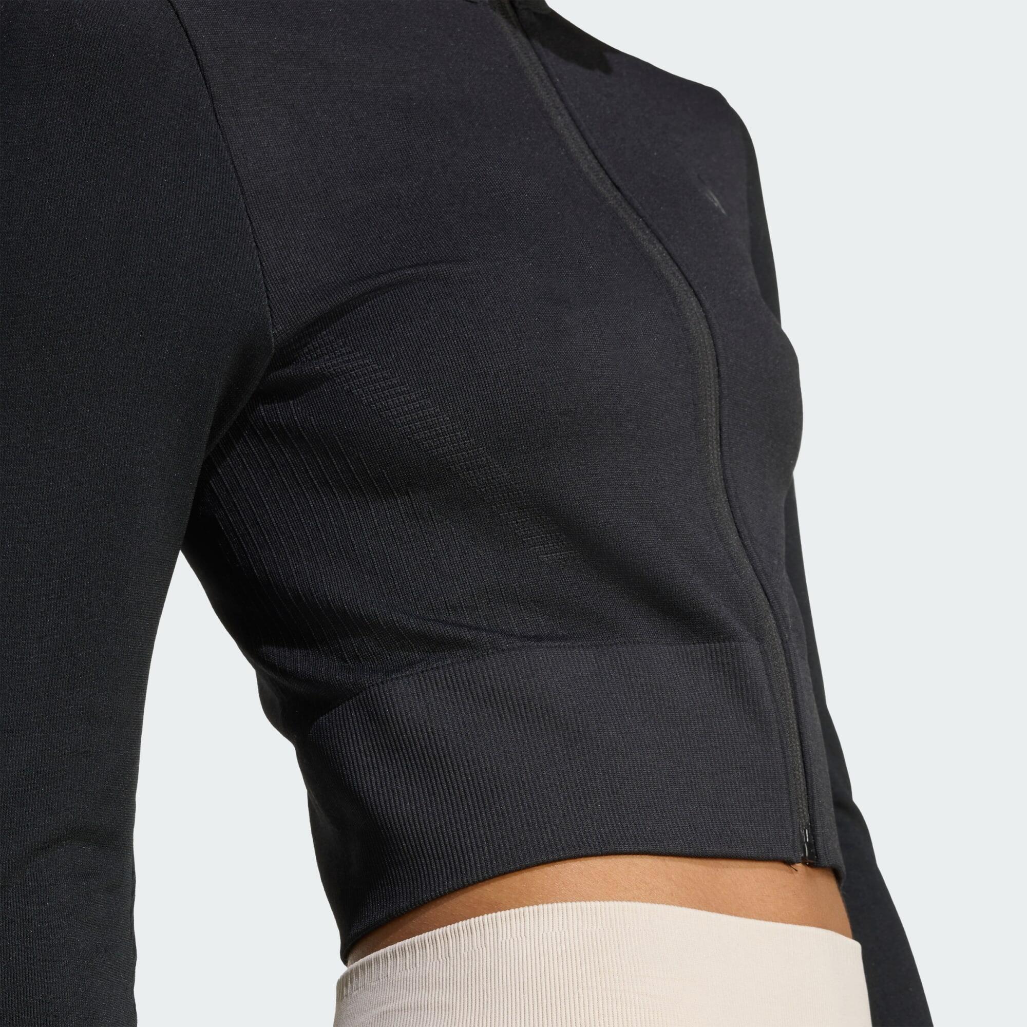 Úpletová mikina na zip na trénink Essentials 5/6