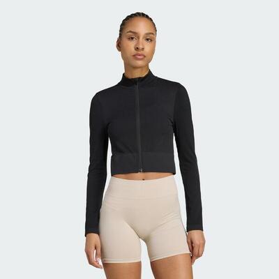Workout Essentials Strickjacke mit durchgehendem Reißverschluss