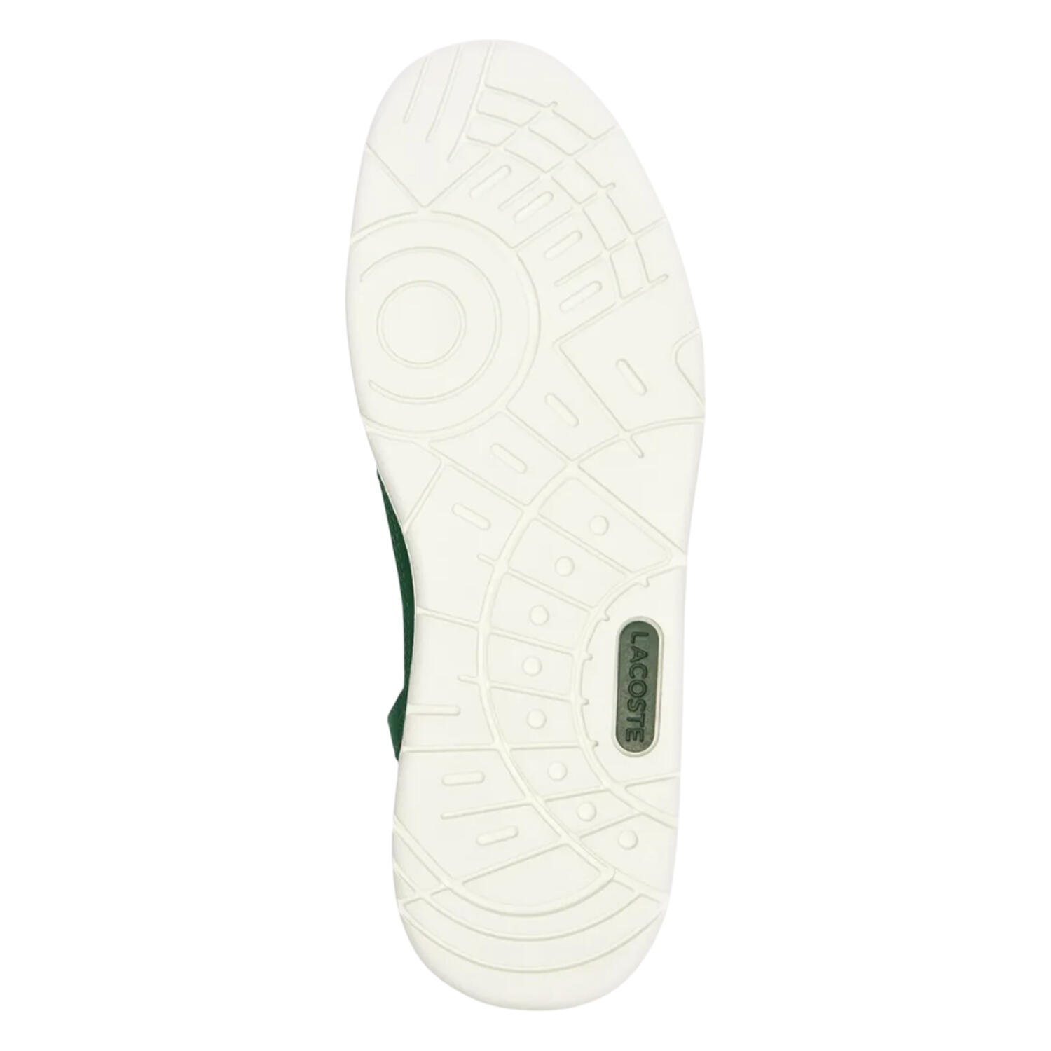 Mens TClip Leather Trainers (White/Green) 4/4