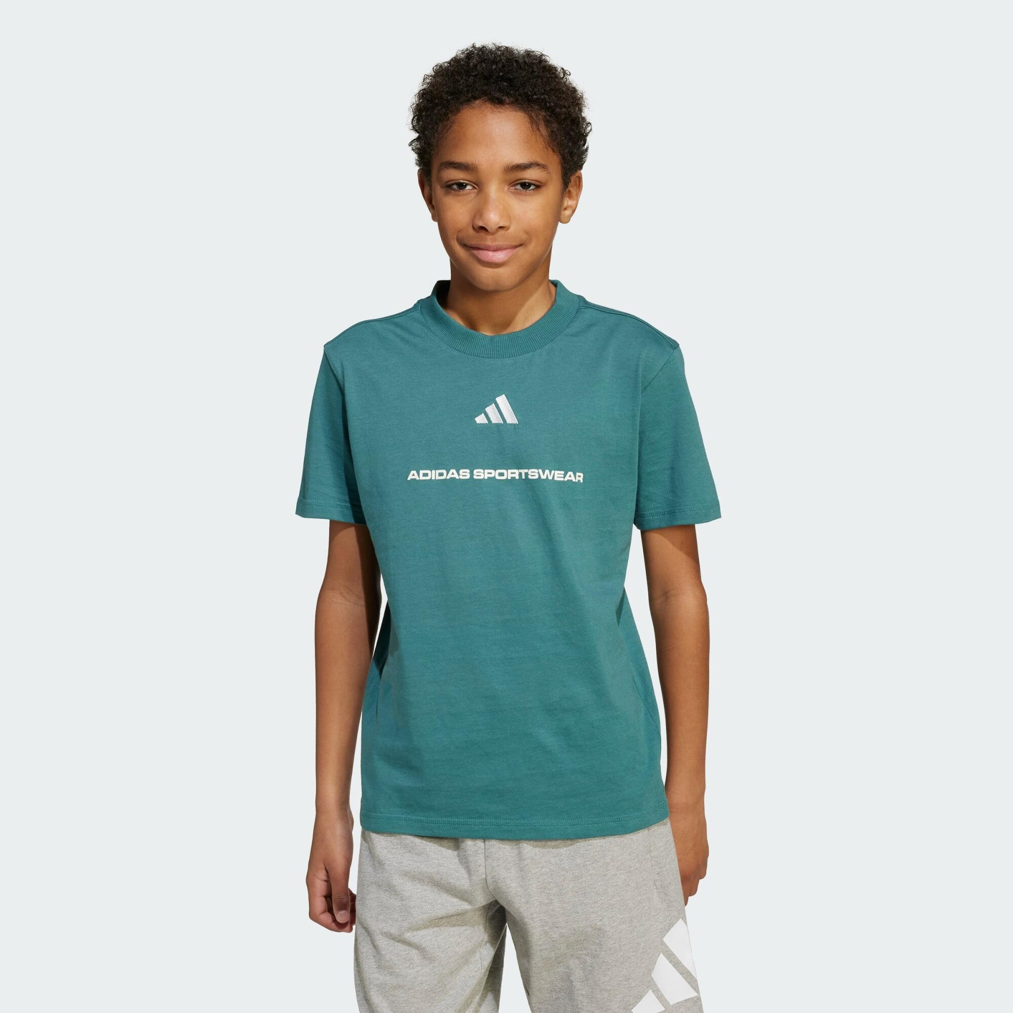 ADIDAS Dětské tričko Slogan Single Jersey