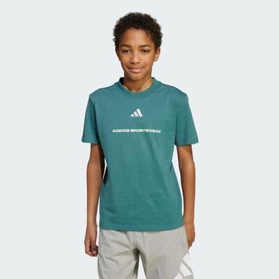 Adidas slogan single jersey t-shirt
