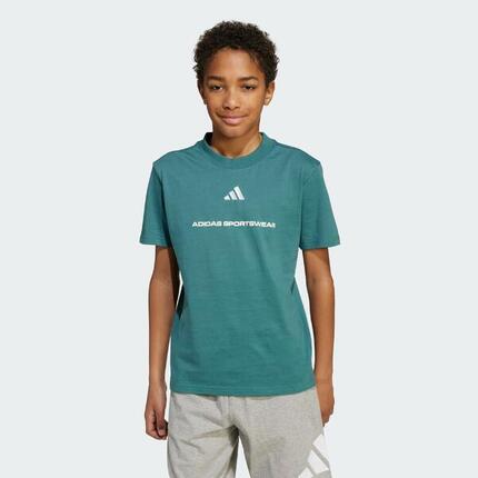adidas Slogan Single Jersey T-shirt