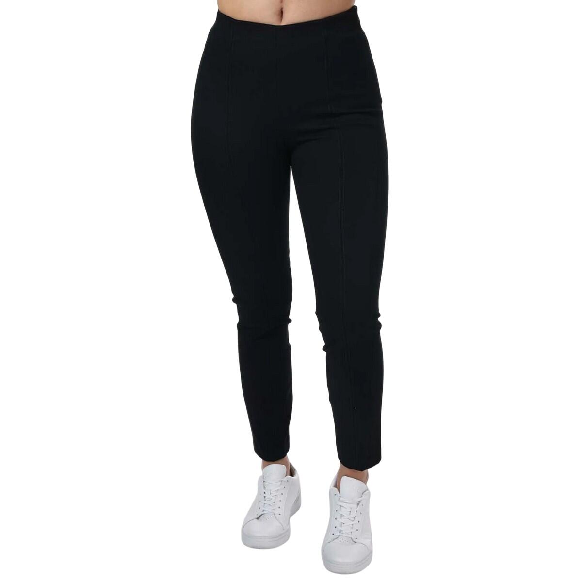 TOMMY HILFIGER Womens/Ladies Essential High Waist Trousers (Black)
