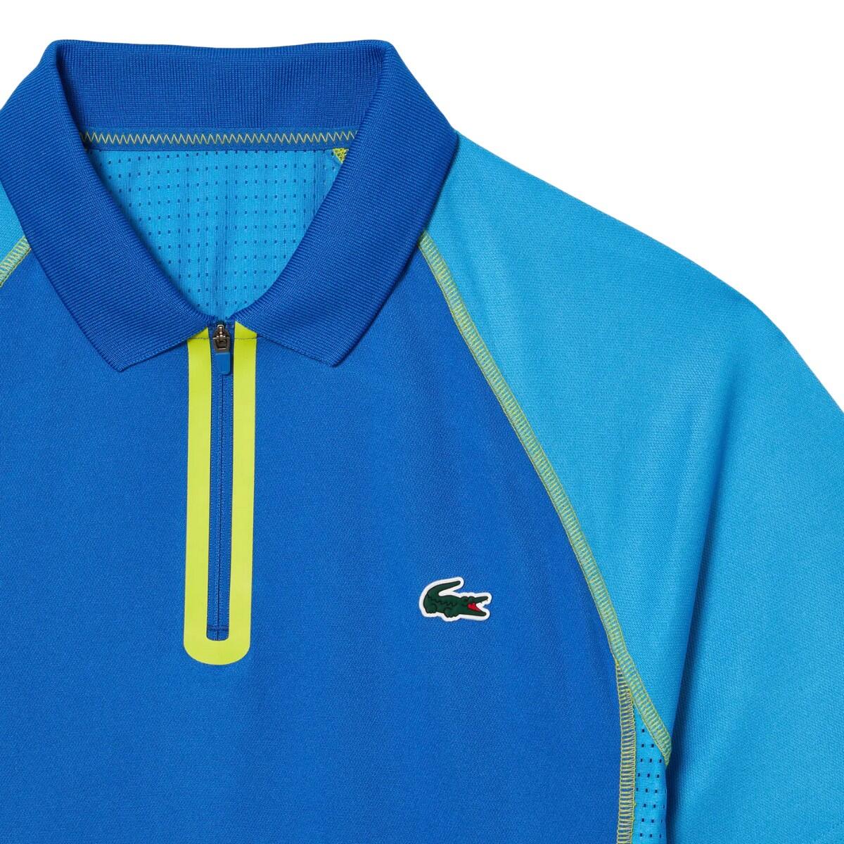 Poloshirt für Herren Tennis Damen und Herren Blau 3/4