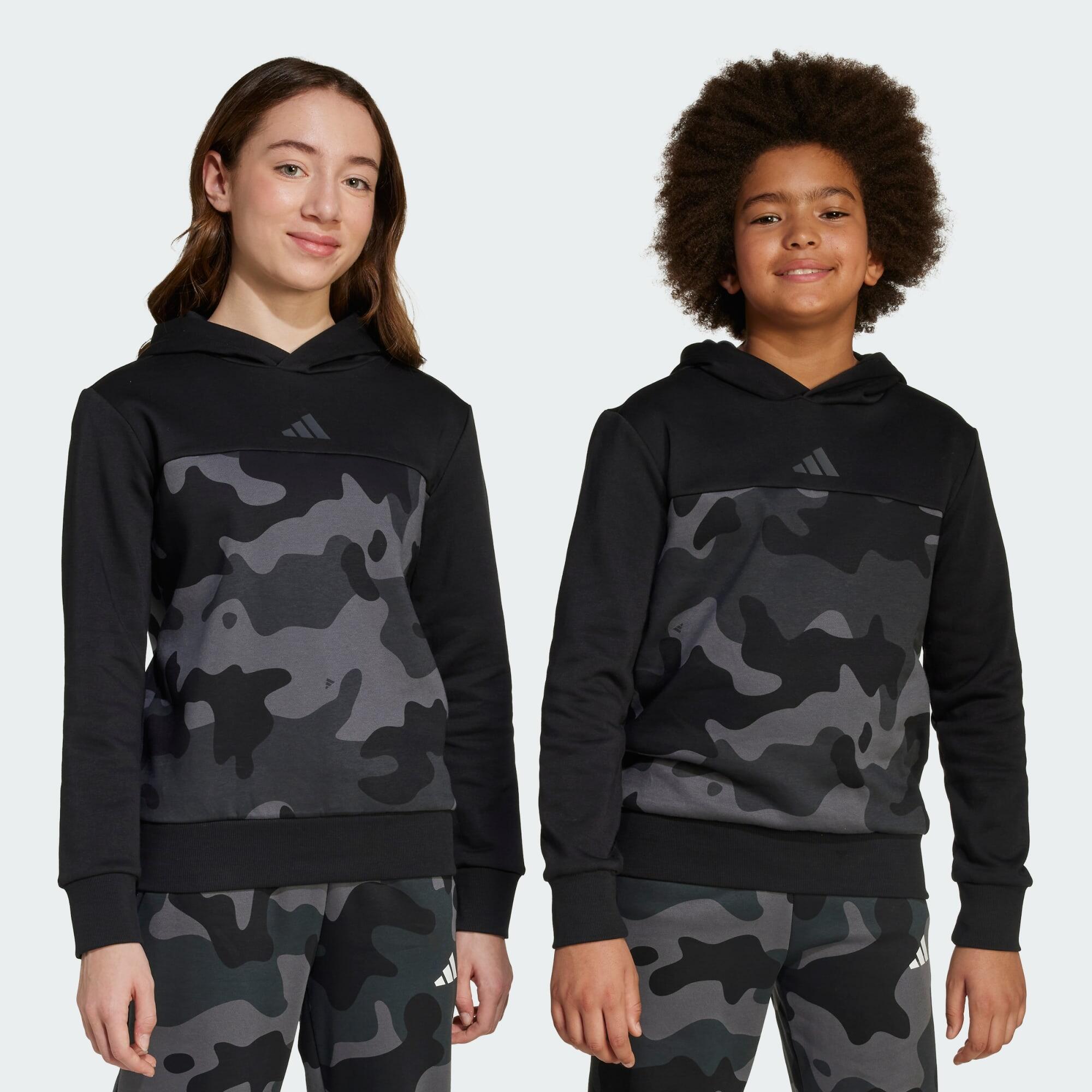 Bluza Seasonal Essentials Camo Fleece Hoodie Kids