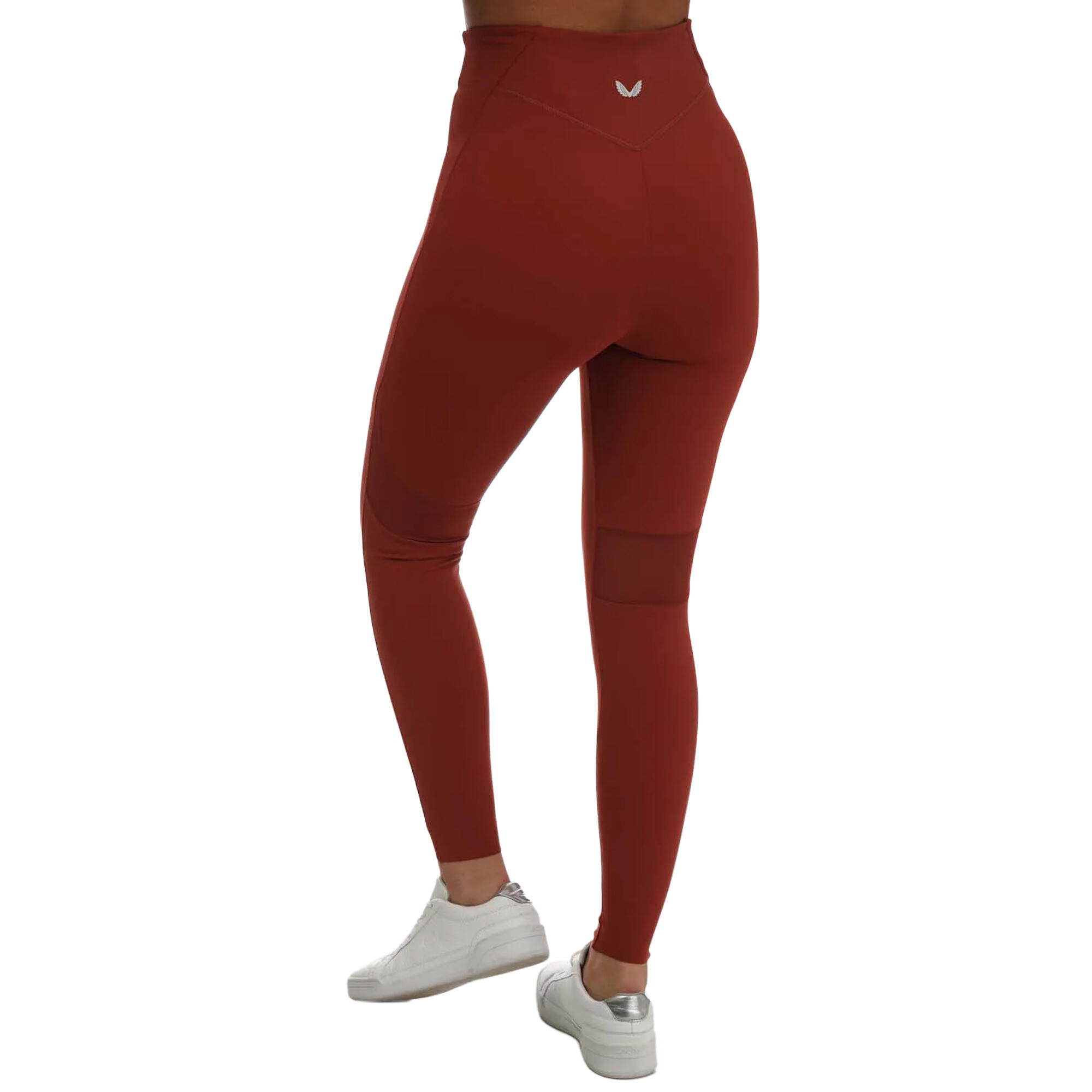 Womens/Ladies Active Elite Leggings (Red) 2/4