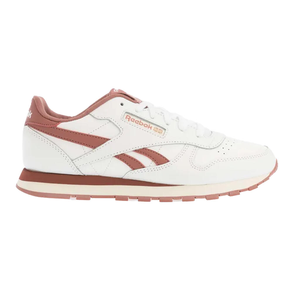 Childrens/Kids Classic Leather Trainers (Cloud White/Sedona/Chalk) 2/4