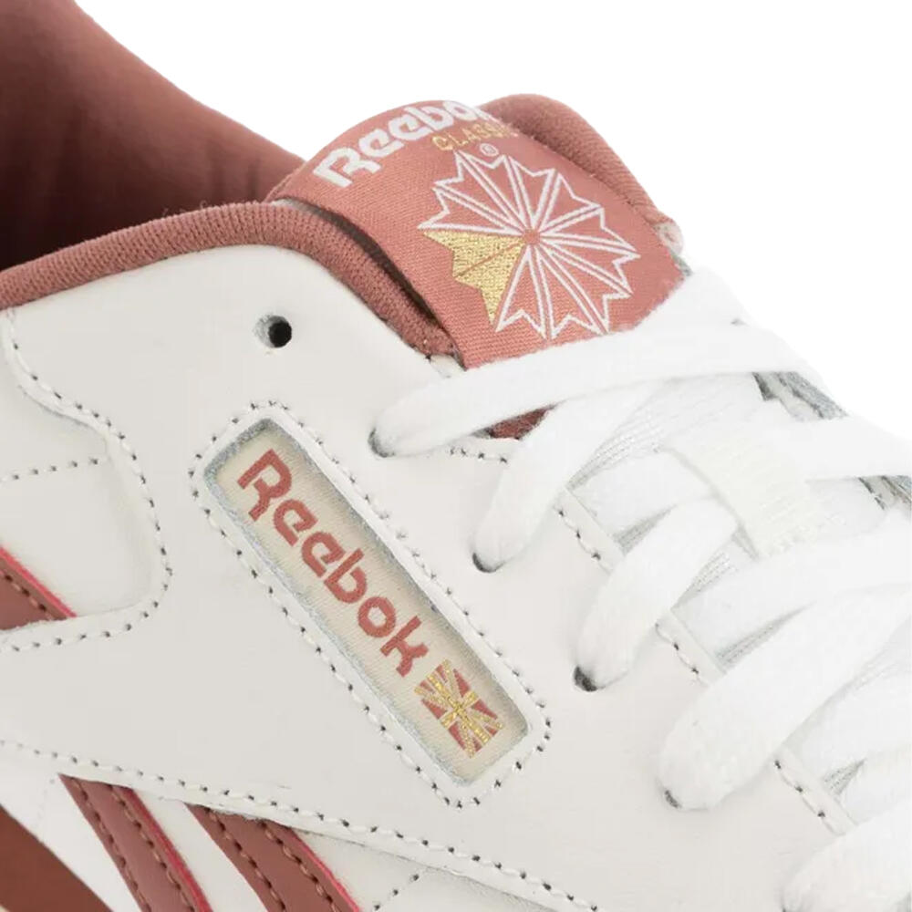 Childrens/Kids Classic Leather Trainers (Cloud White/Sedona/Chalk) 4/4