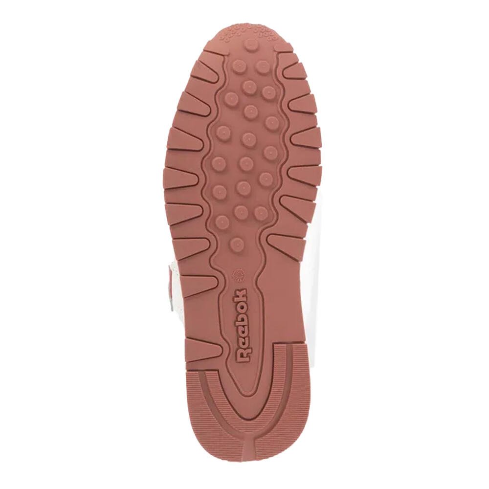 Childrens/Kids Classic Leather Trainers (Cloud White/Sedona/Chalk) 3/4