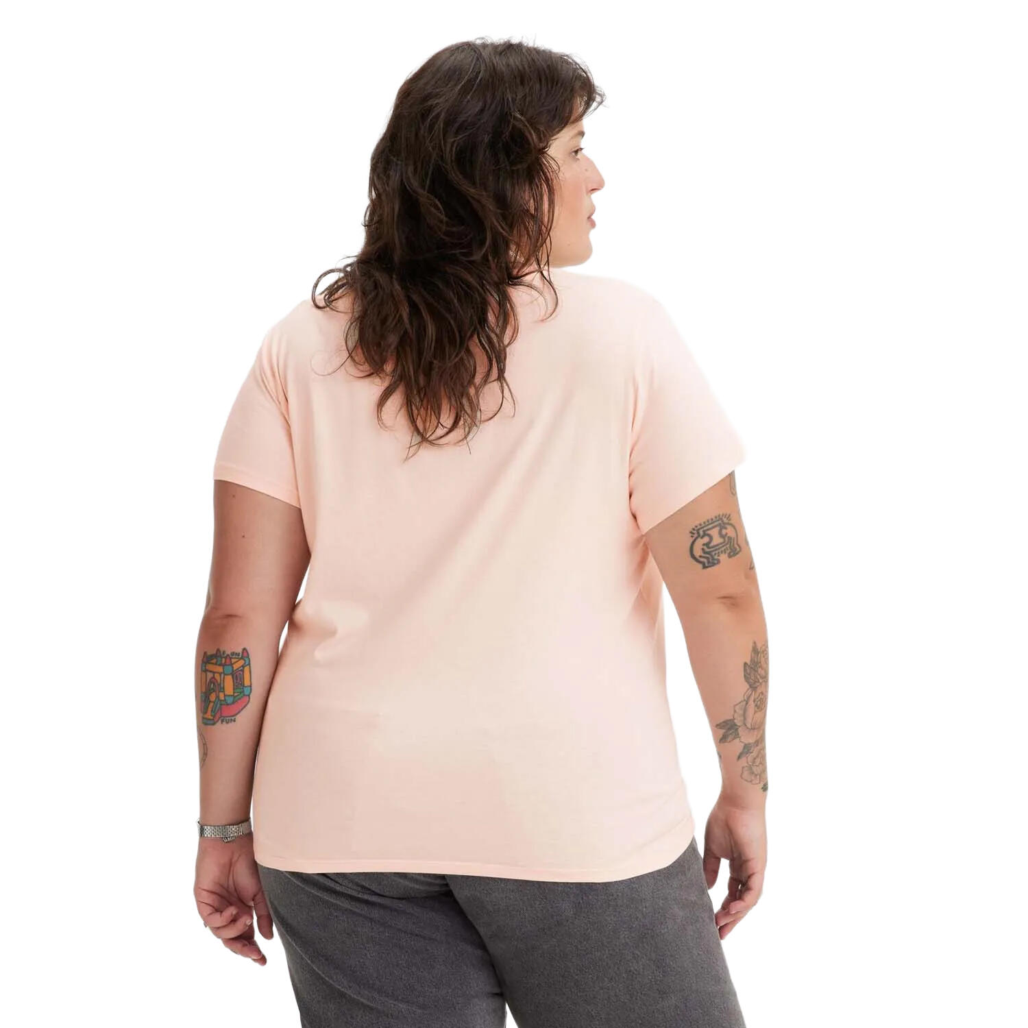 Womens/Ladies The Perfect Plus TShirt (Blush) 2/2