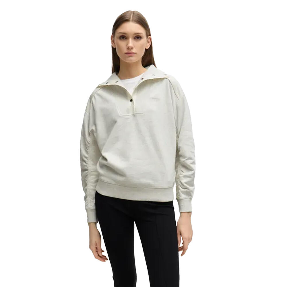 BOSS Womens/Ladies C_Ehybra Hybrid Regular Sweatshirt (White)