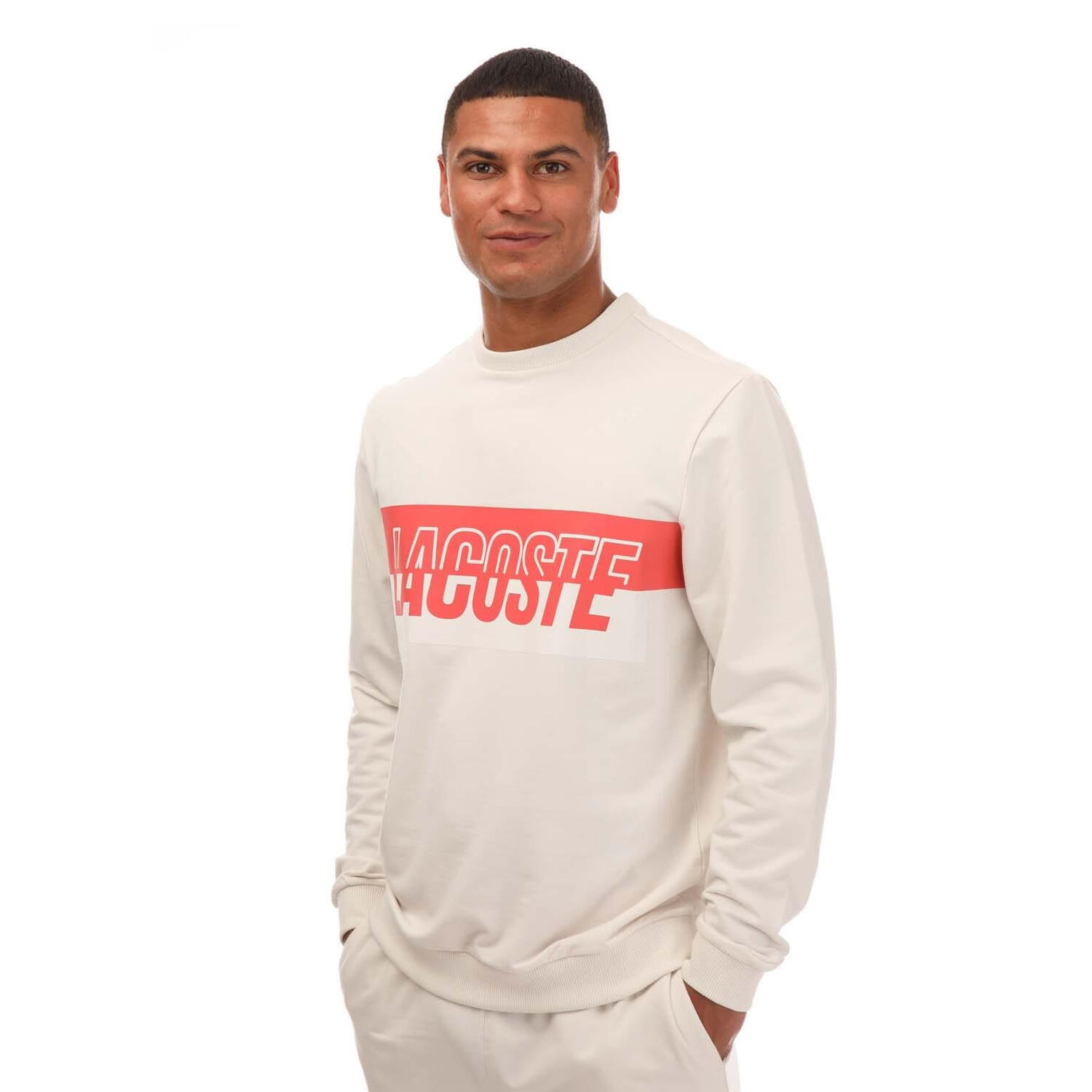 Unisex Adult Lounge Sweatshirt (White) 1/3