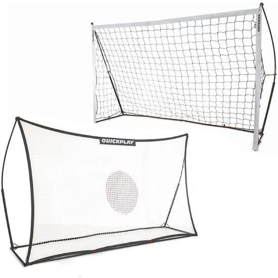 Bramka piłkarska QUICKPLAY KICKSTER + REBOUNDER 2-IN-1 240x150 CM