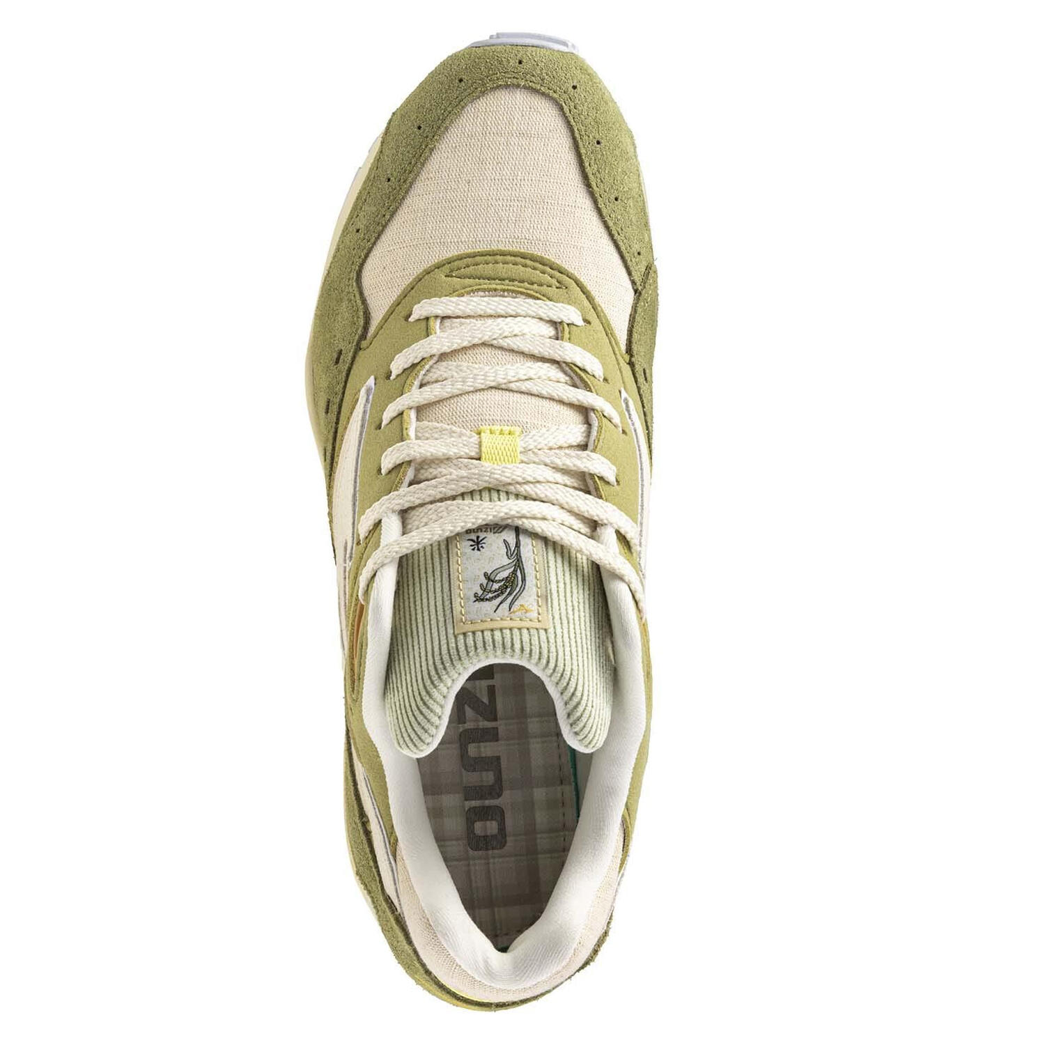 Schuhe "Contender Sportstyle", Wildleder Herren Grün/Weiß 3/4