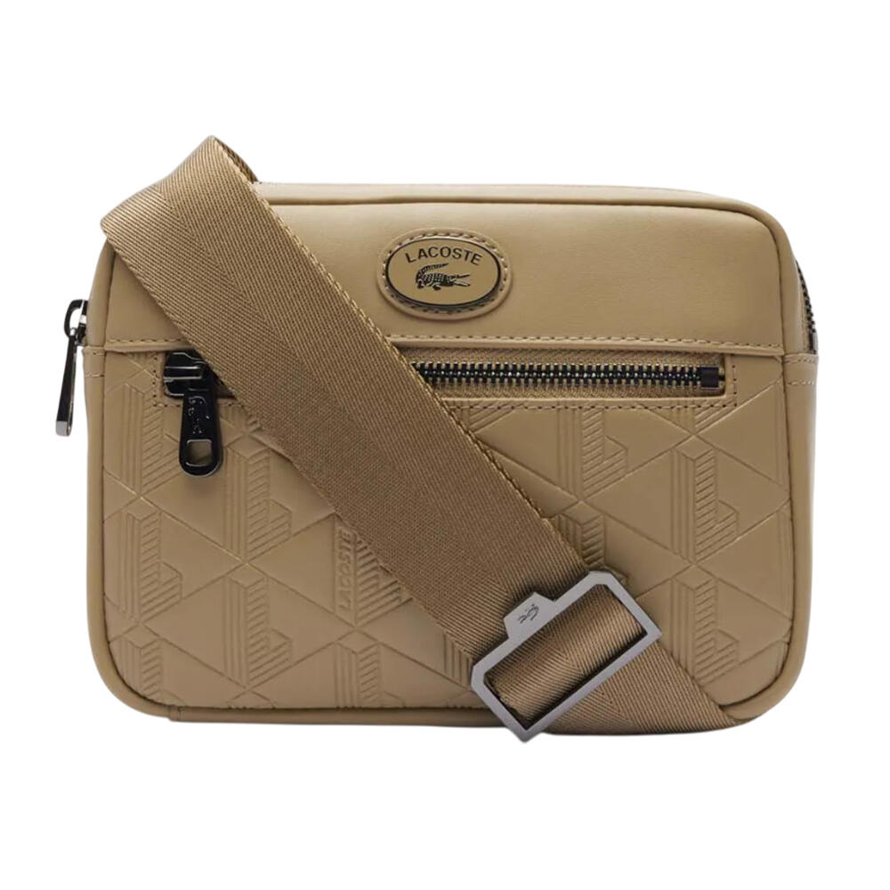 Nomogramme Leather Reporter Bag (Beige) 1/3