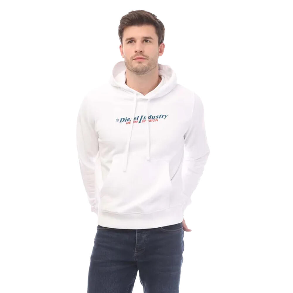 DIESEL Mens SGinn Hoodie (White)