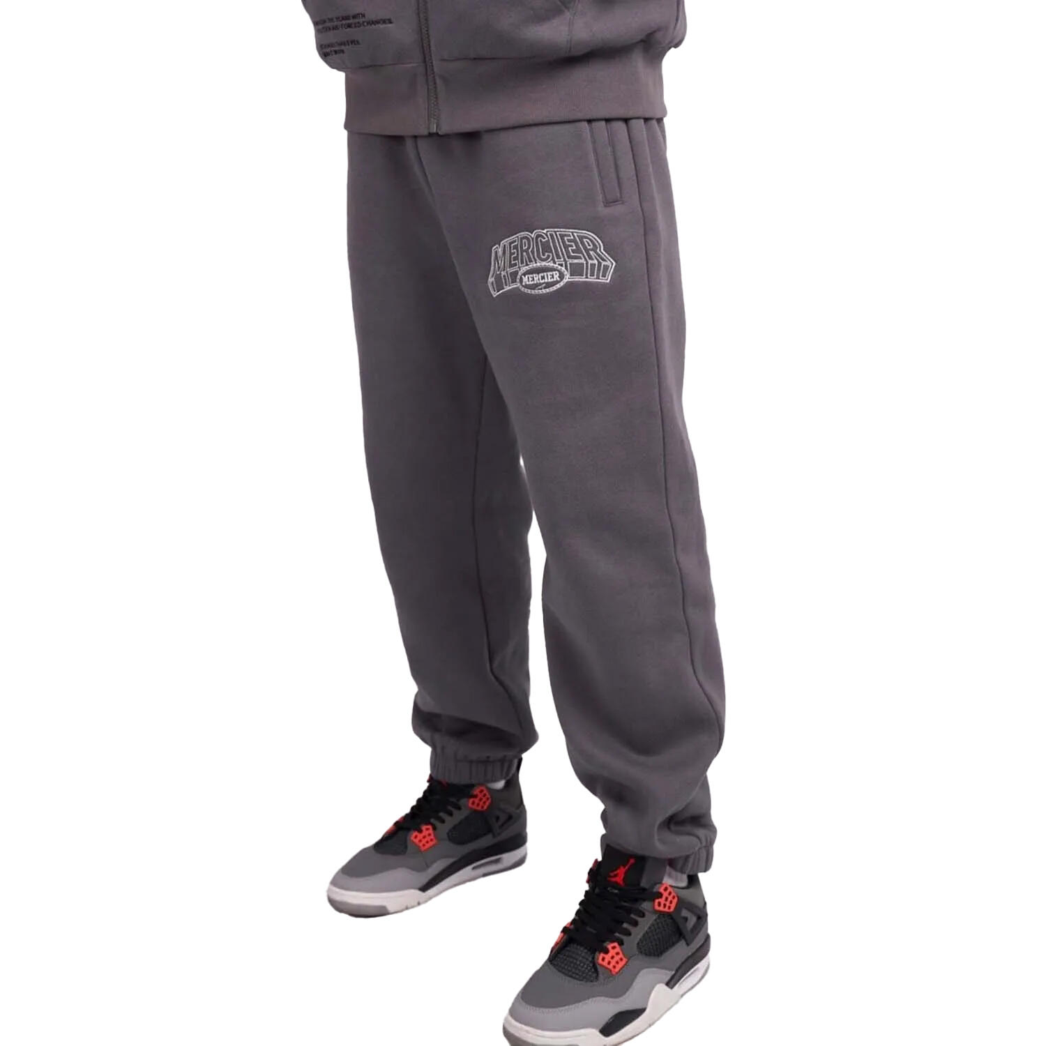 MERCIER Unisex Adult Compton Jogging Bottoms (Grey)