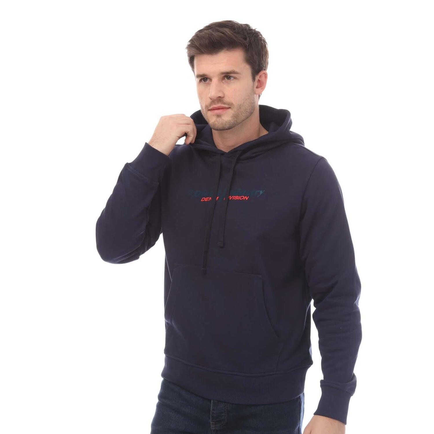 DIESEL Unisex Adult SGirk Cuty Hoodie (Navy)