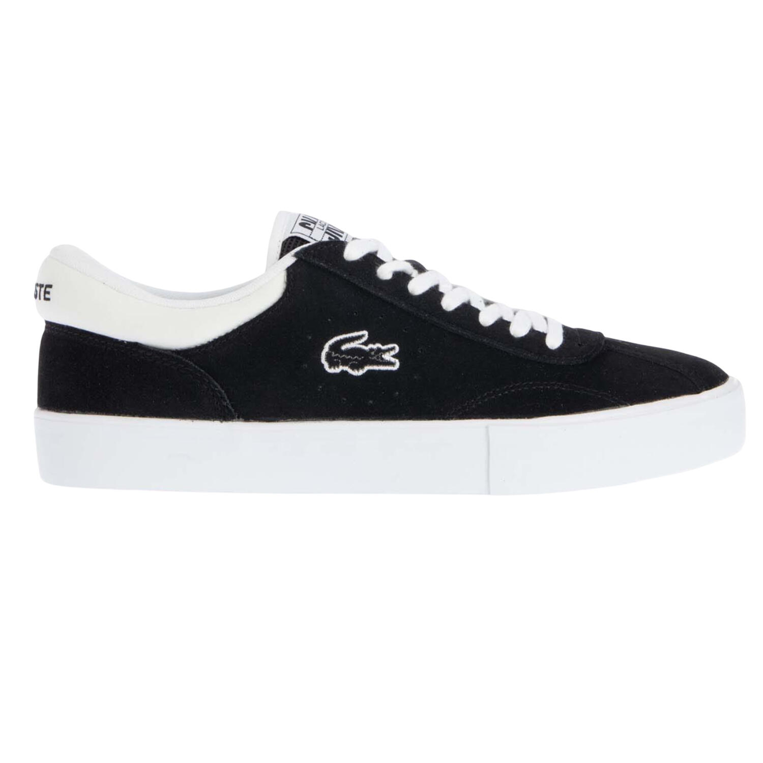 Unisex Adult Trackserve Suede Trainers (Black/White) 4/4