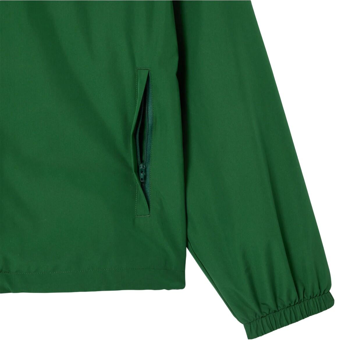 Giacca Cappuccio Rimovibile Uomo Lacoste Sportsuit Verde 2/3
