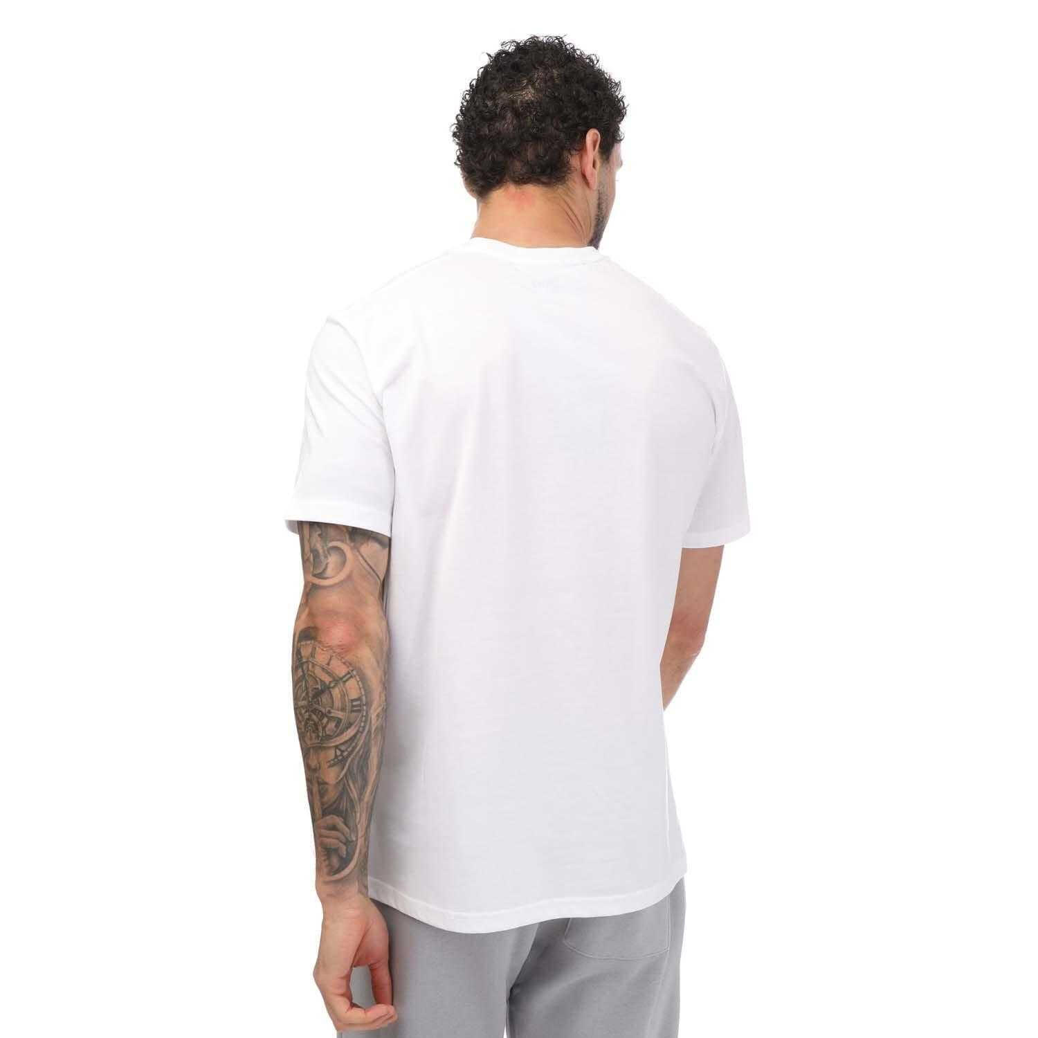 Mens Tonal Logo TShirt (White) 2/3