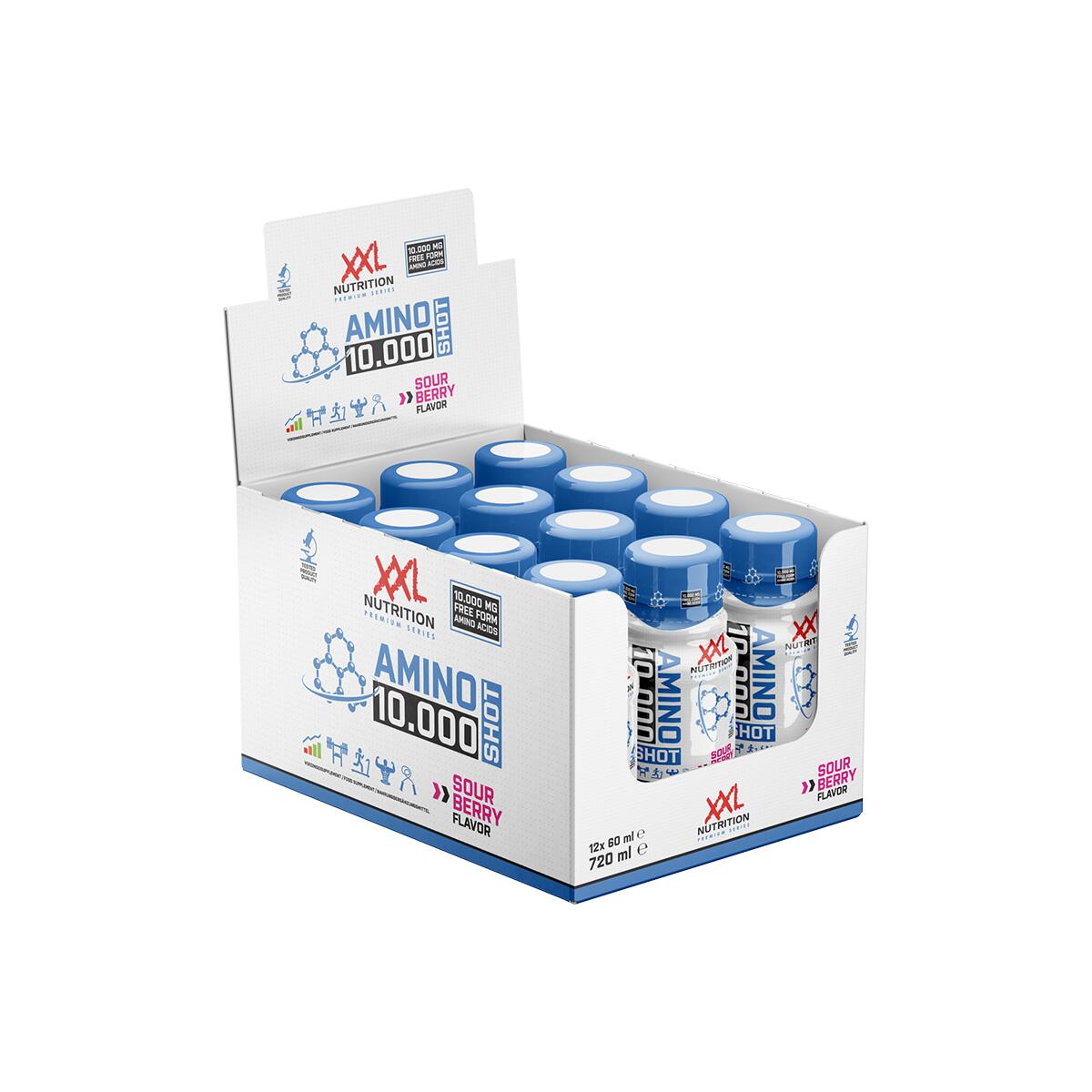 XXL NUTRITION Amino Shot 10.000 - 12-pack
