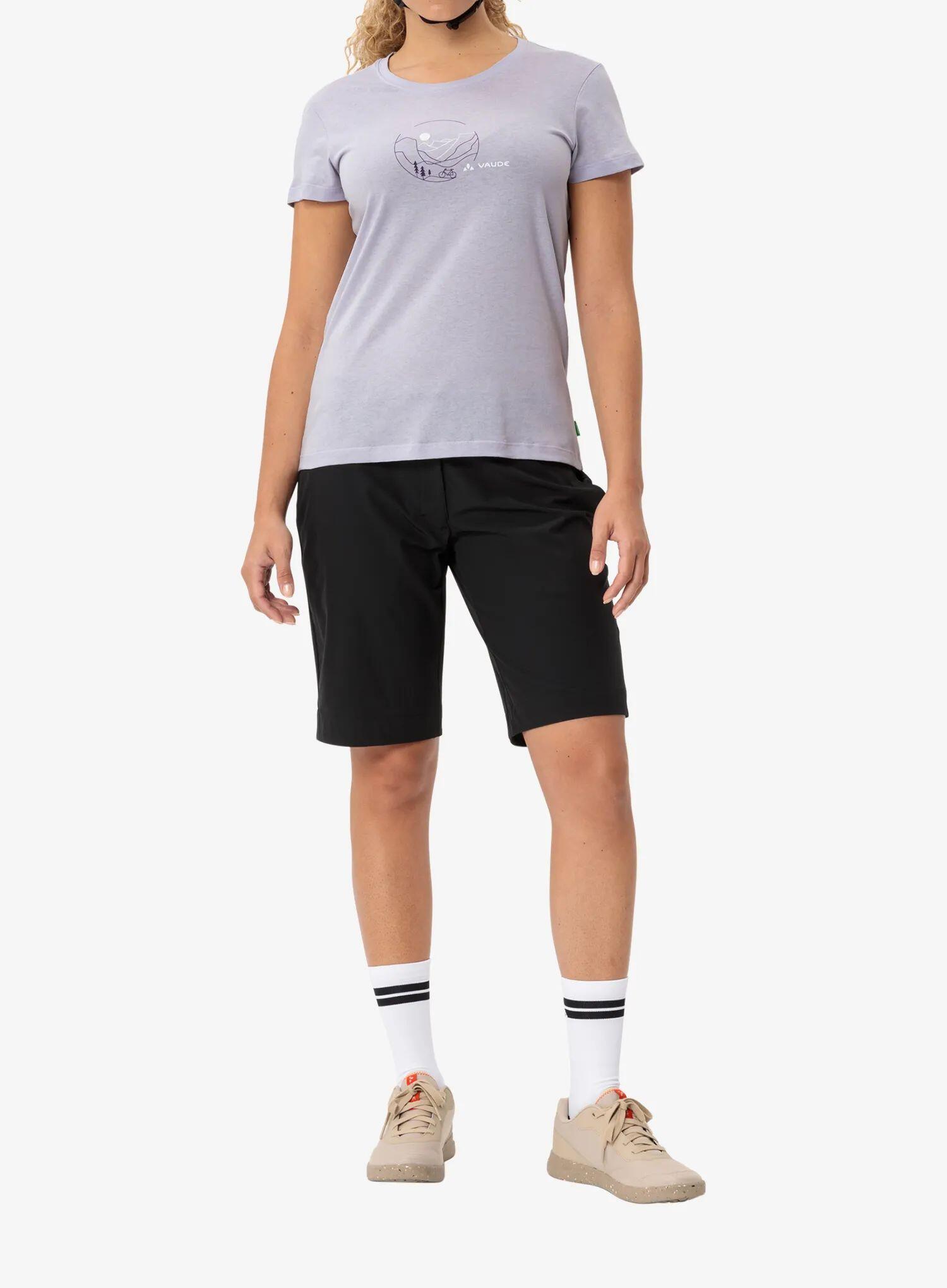 Koszulka z nadrukiem damska Vaude Cyclist T-Shirt V 3/5