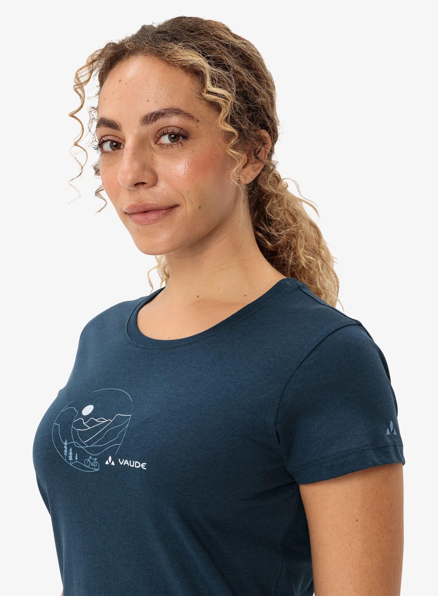 Koszulka z nadrukiem damska Vaude Cyclist T-Shirt V 5/5
