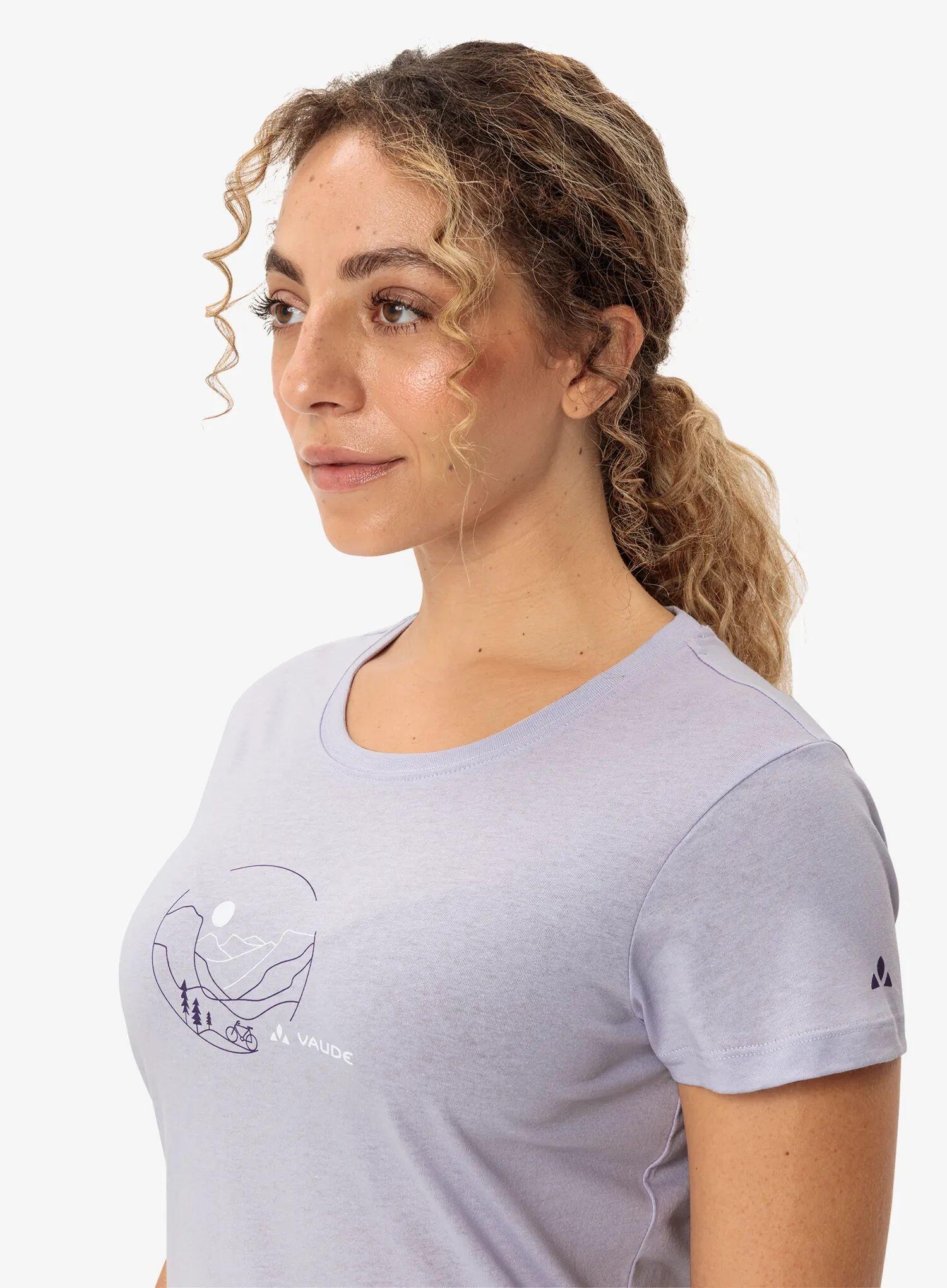 Koszulka z nadrukiem damska Vaude Cyclist T-Shirt V 5/5