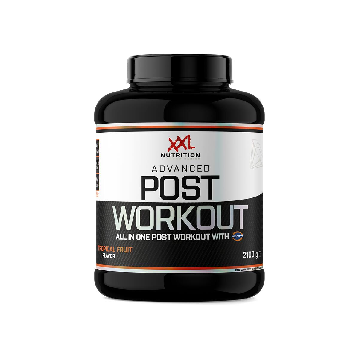 XXL NUTRITION Advanced Post Workout - Supplement na Training - Tropische Vruchten - 2100 gram