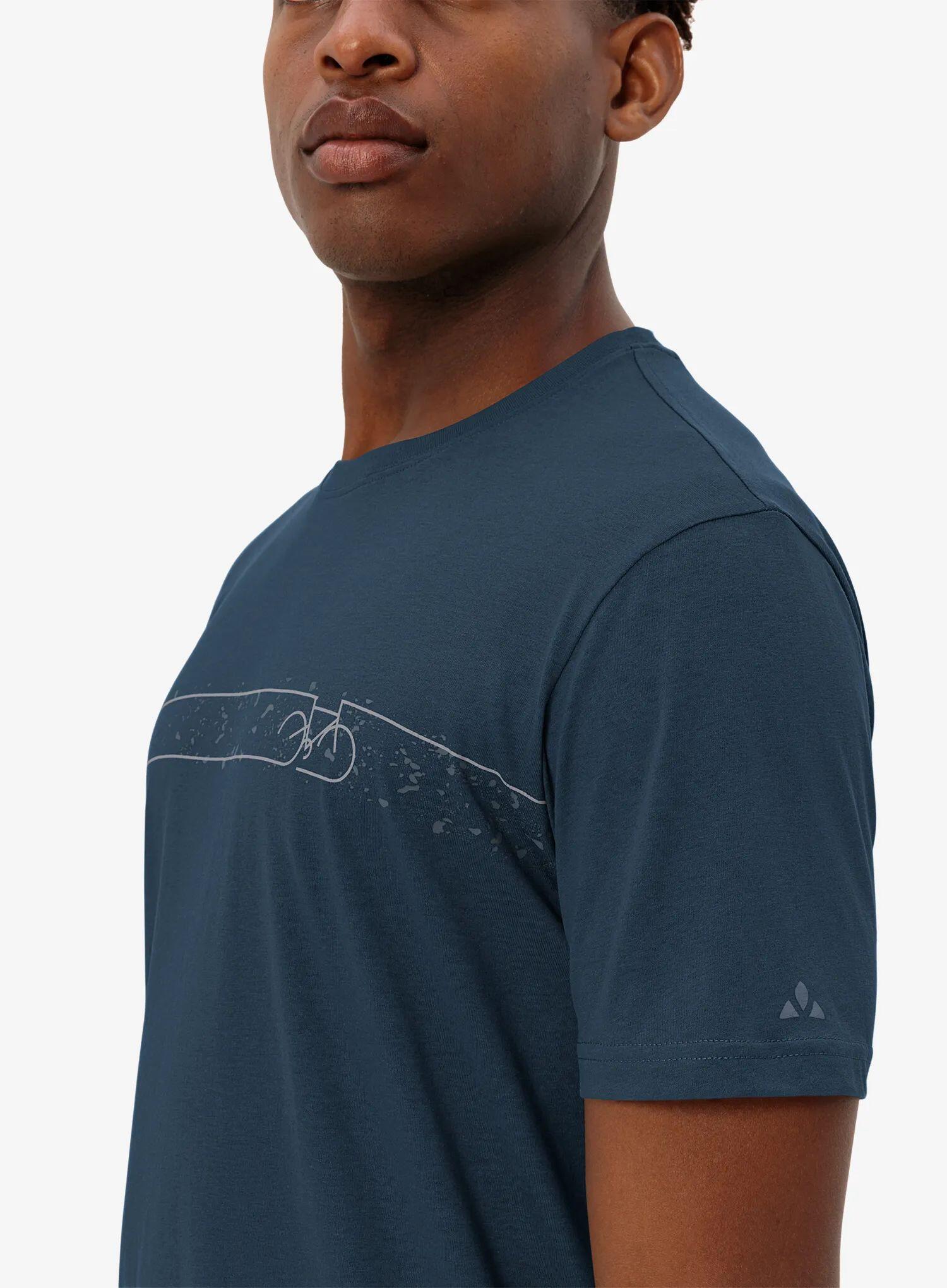 Koszulka bawełniana męska Vaude Cyclist T-Shirt V 5/5