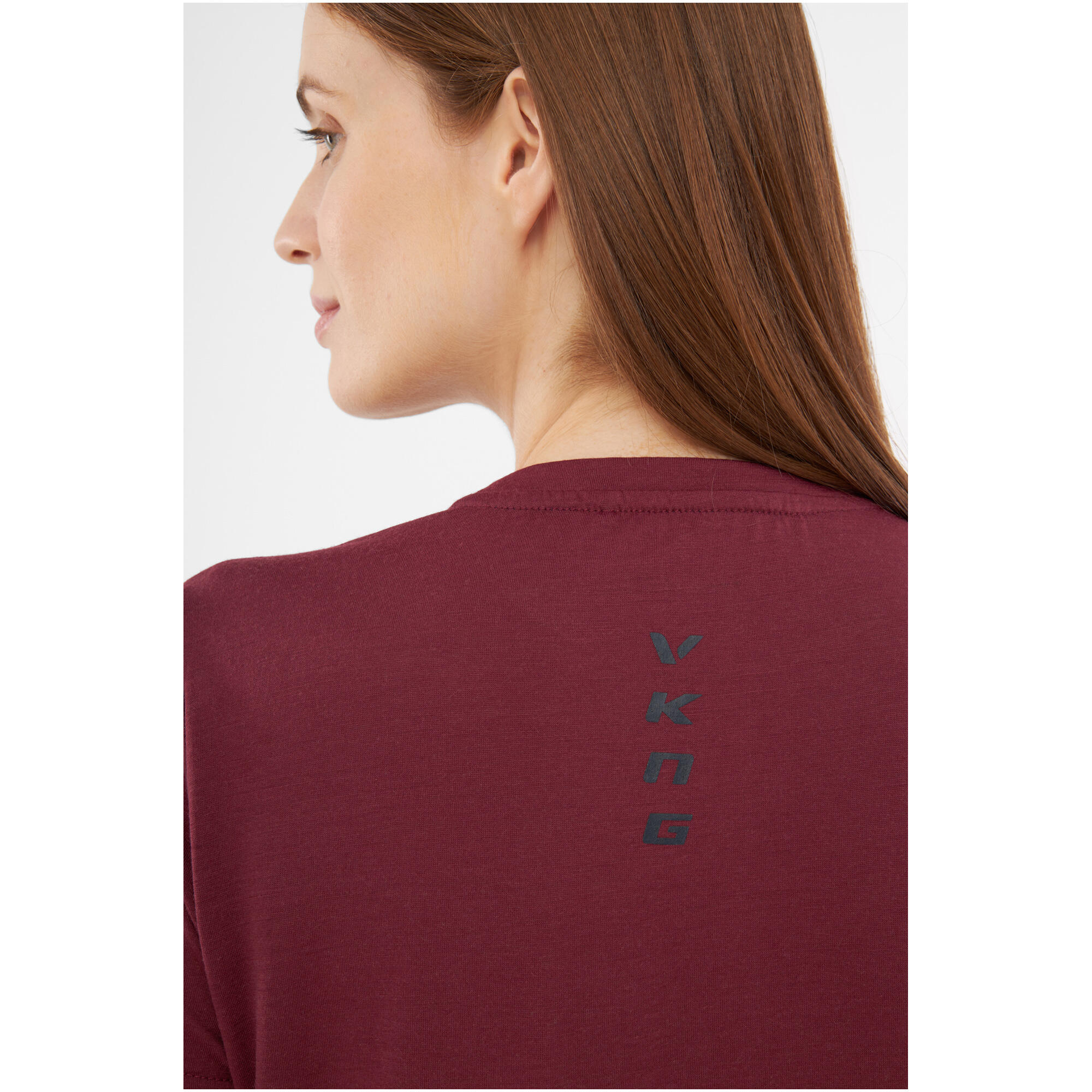 Koszulka damska Salen Women - Claret 7/7