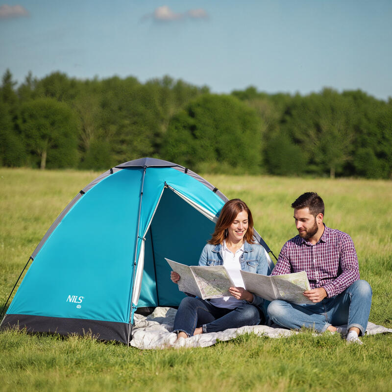 Cort de camping pentru două persoane Nils Camp NC3021