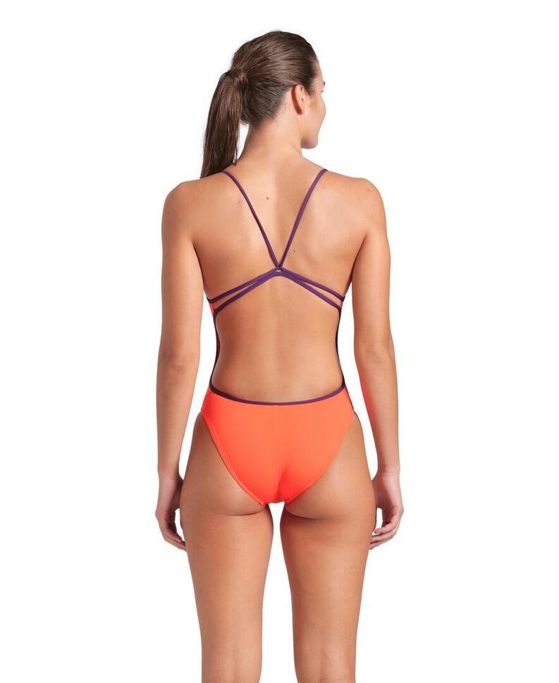 Strój Kąpielowy Arena Swimsuit Lace Back Solid