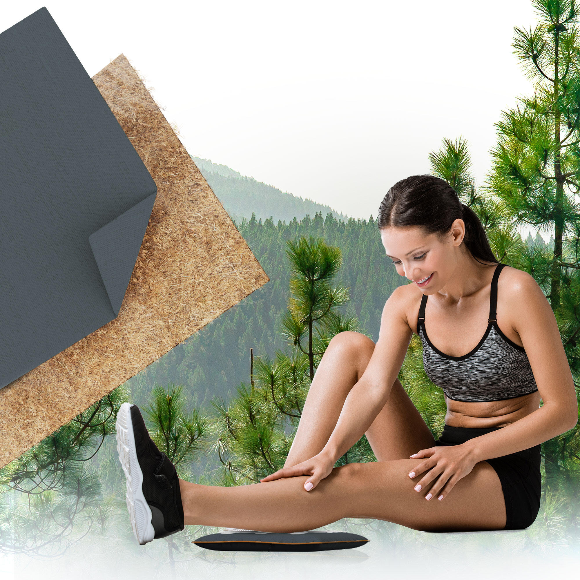 Extension de tapis d'acupression – fibres de coco et sarrasin – tapis de massage 7/7