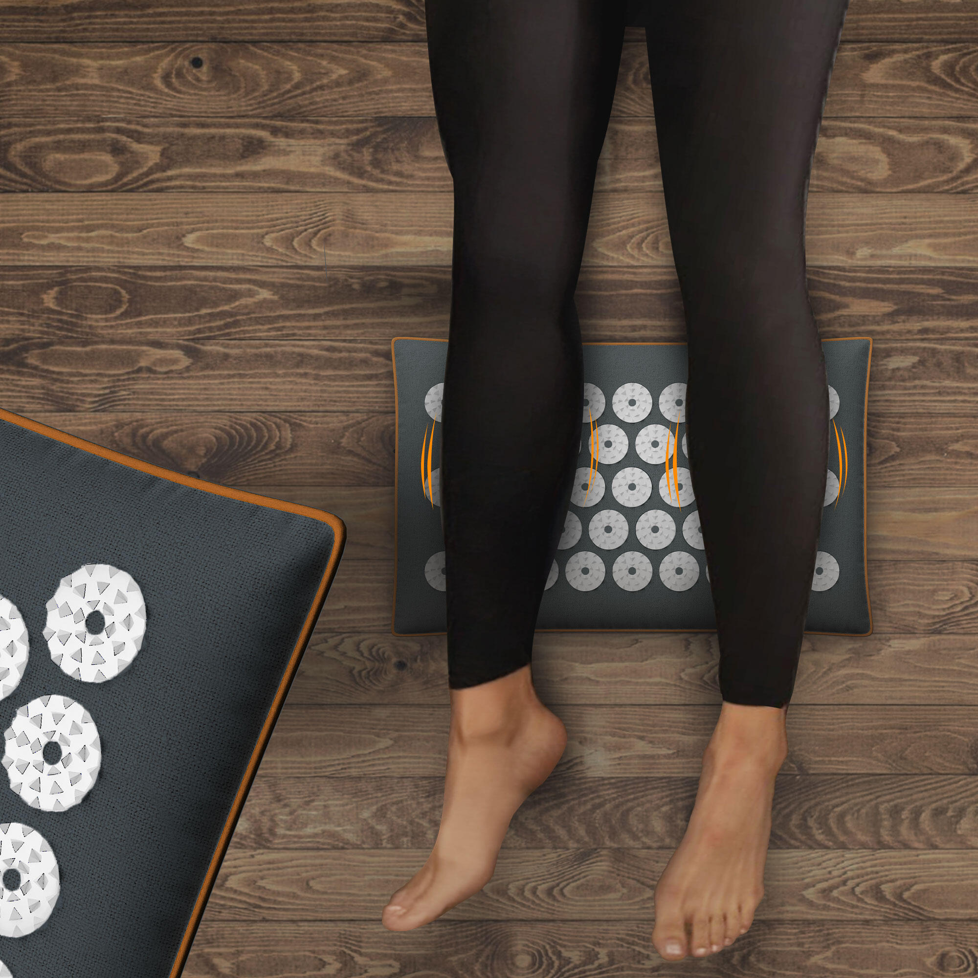 Extension de tapis d'acupression – fibres de coco et sarrasin – tapis de massage 3/7
