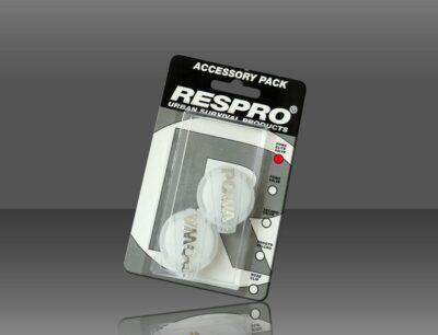 VÁLVULAS PARA RESPRO ELITE Preto/Prata 3/3