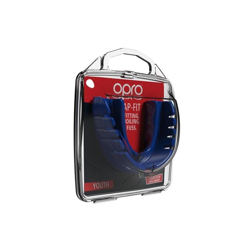 Ochraniacz Na Zęby Opro Dla Dzieci Snap Fit Niebieski