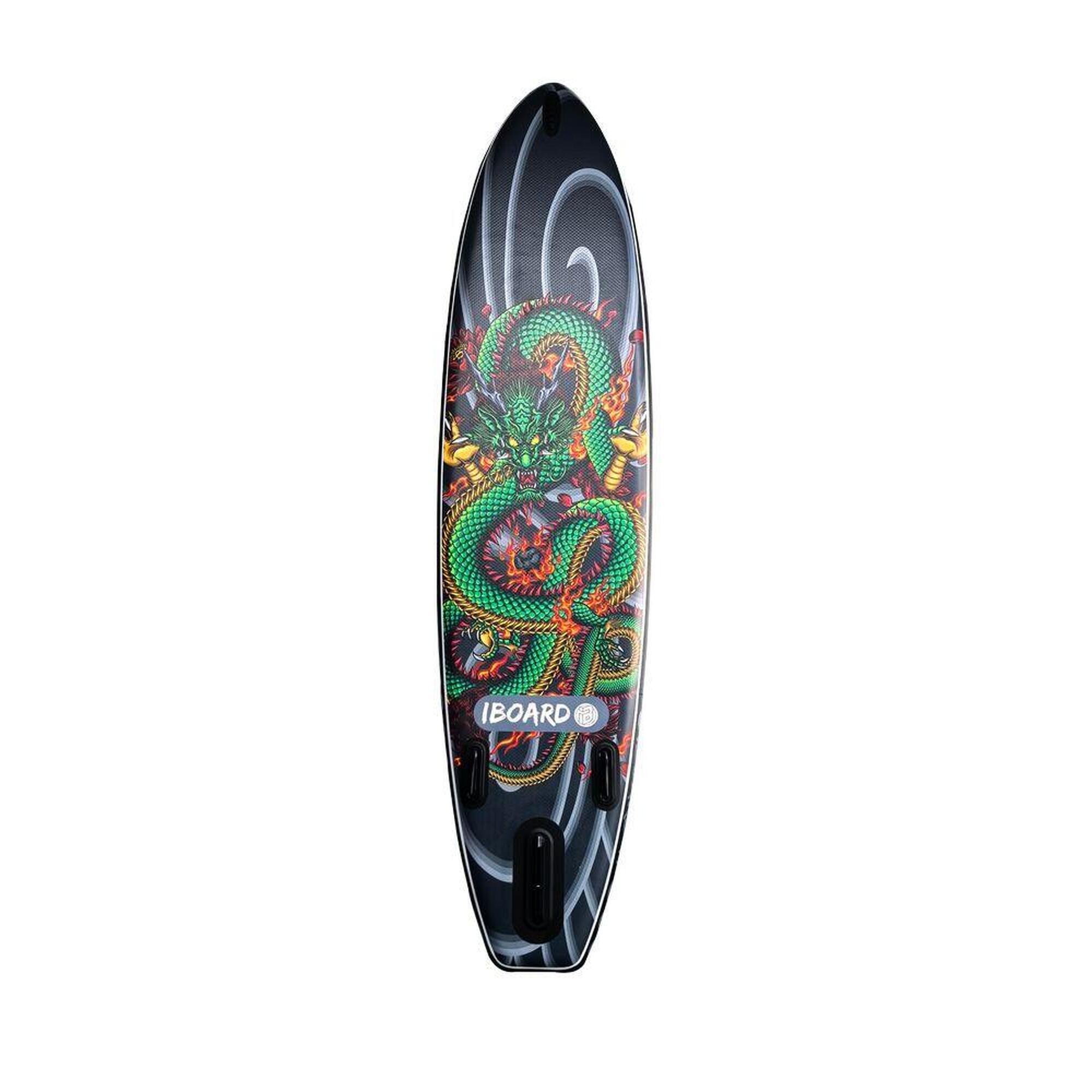 Deska SUP iBoard 11' Green Dragon
