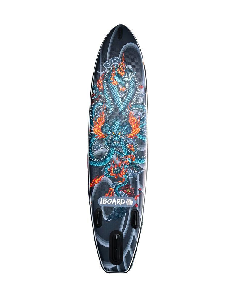 Deska SUP iBoard 11' Black Tiger 3/7