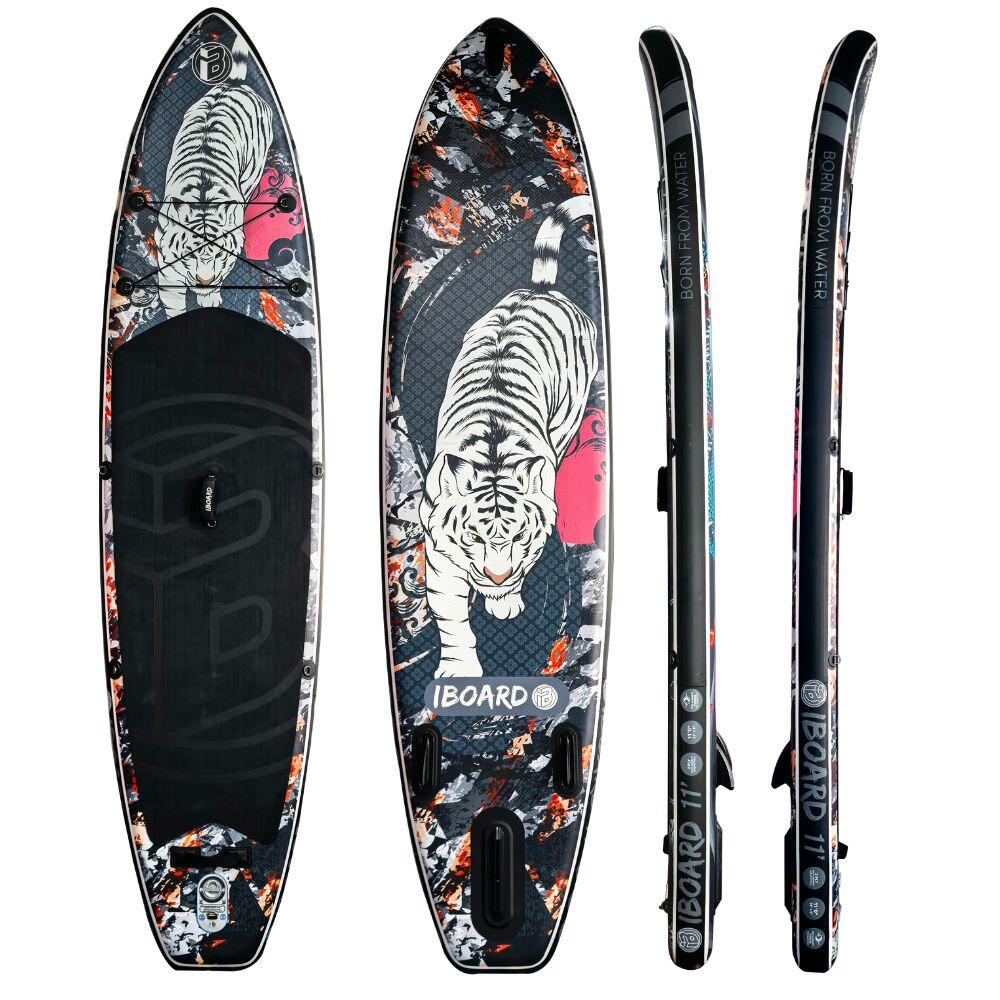 Deska SUP iBoard 11' Tiger 4/7